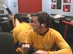 Star Trek parody with a slut in boots
