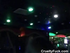 Horny Women Share Strippers Cock At Party