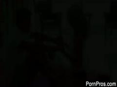 Lovely amateur chick and her ripped boyfriend fucking like rabbits in heat